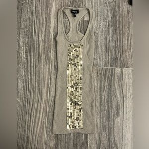 Bebe sequin tan cami!2/for $15